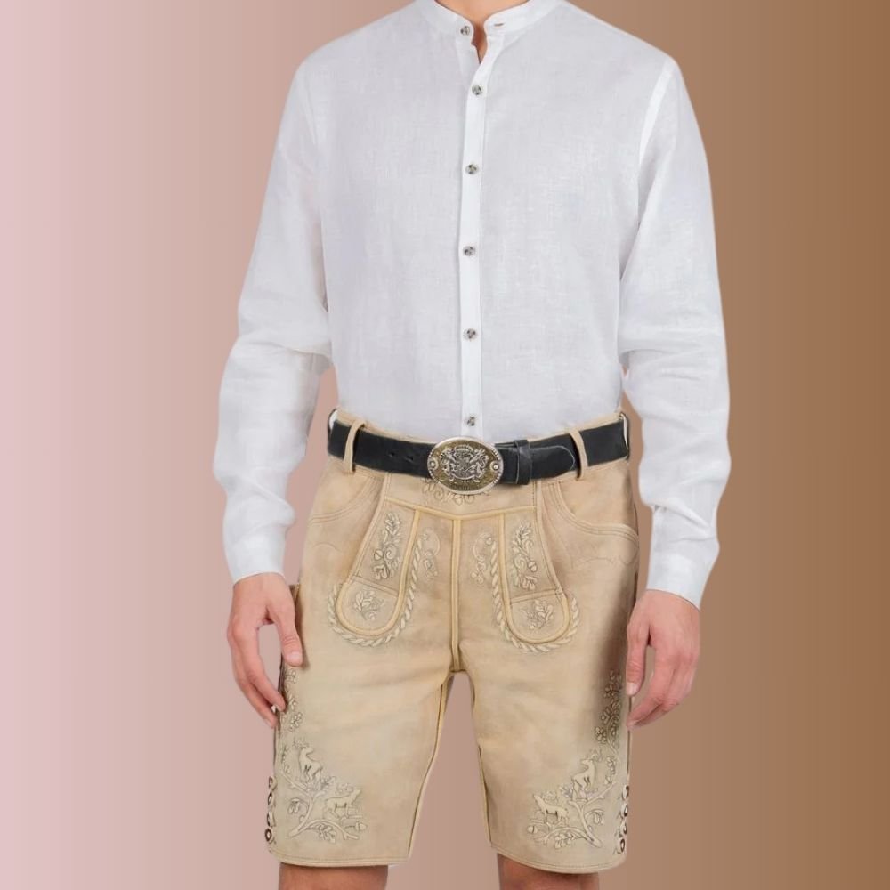 Authentic German Leather Shorts For Oktoberfest