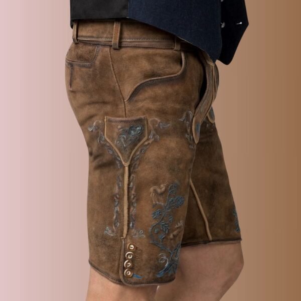 Effortless Style Easy-Care Men's Lederhosen-014 - Image 2