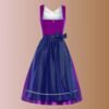 Purple Velvet Dirndl: Luxe Style & Festive Elegance