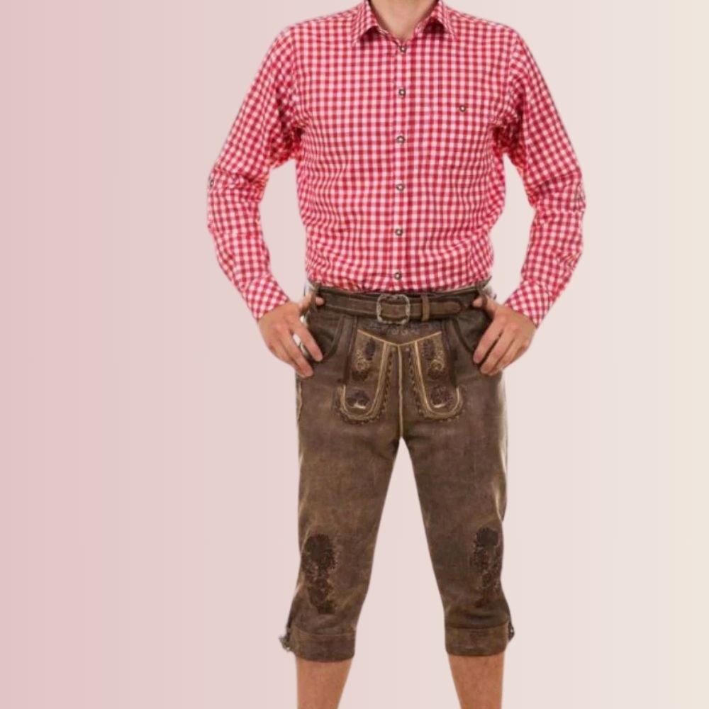 German Bundhosen Outfit | Authentic Bavarian Oktoberfest Look